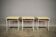 Vintage school benches, 60s, set of 3