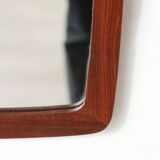 Free form mirror - teak - scandinavian - 14.09.23.01