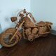 Rattan motorcycle Harley Davidson rattan