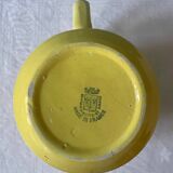 Ancien pichet jaune Ste Amandinoise St Amand