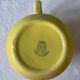 Old yellow pitcher Ste Amandinoise St Amand