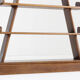 Vintage brutalist pyramid shelving unit bookcase