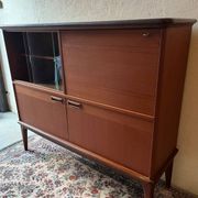 Meuble bar scandinave en teck année 60