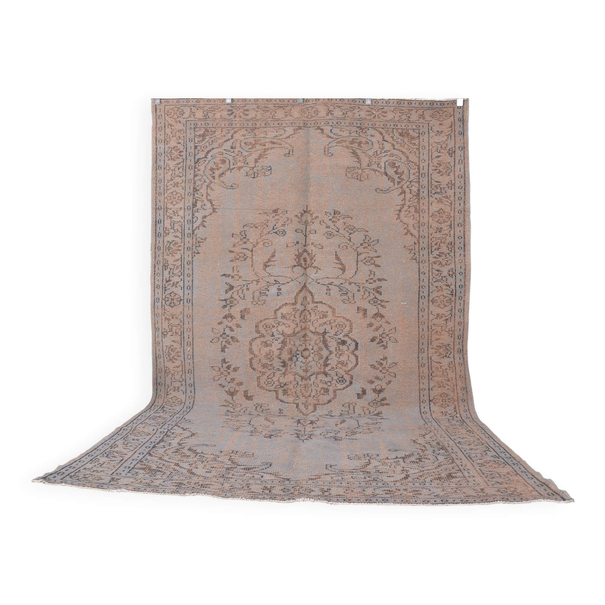 Turkish Handknotted Antique Wool Rug sku 715
