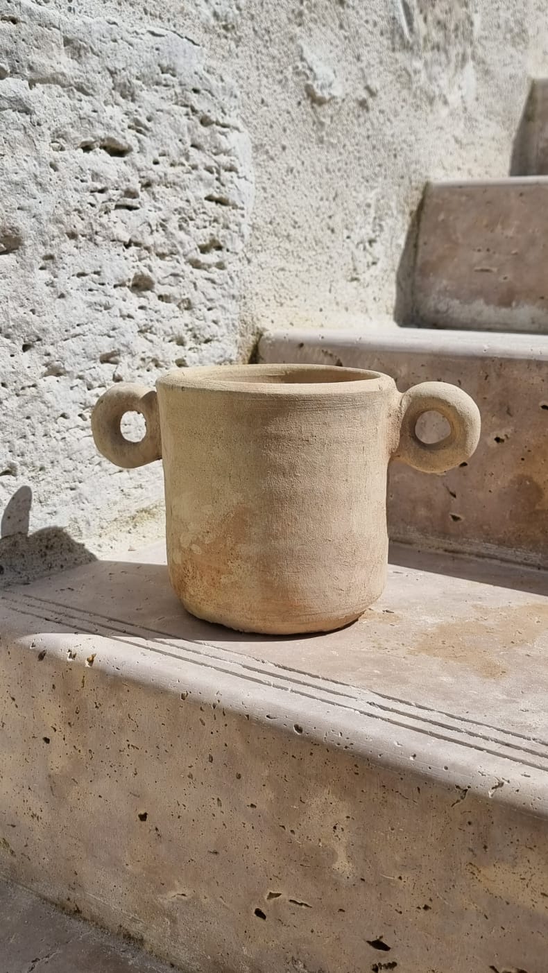 Pottery handle ceramic tamegroute