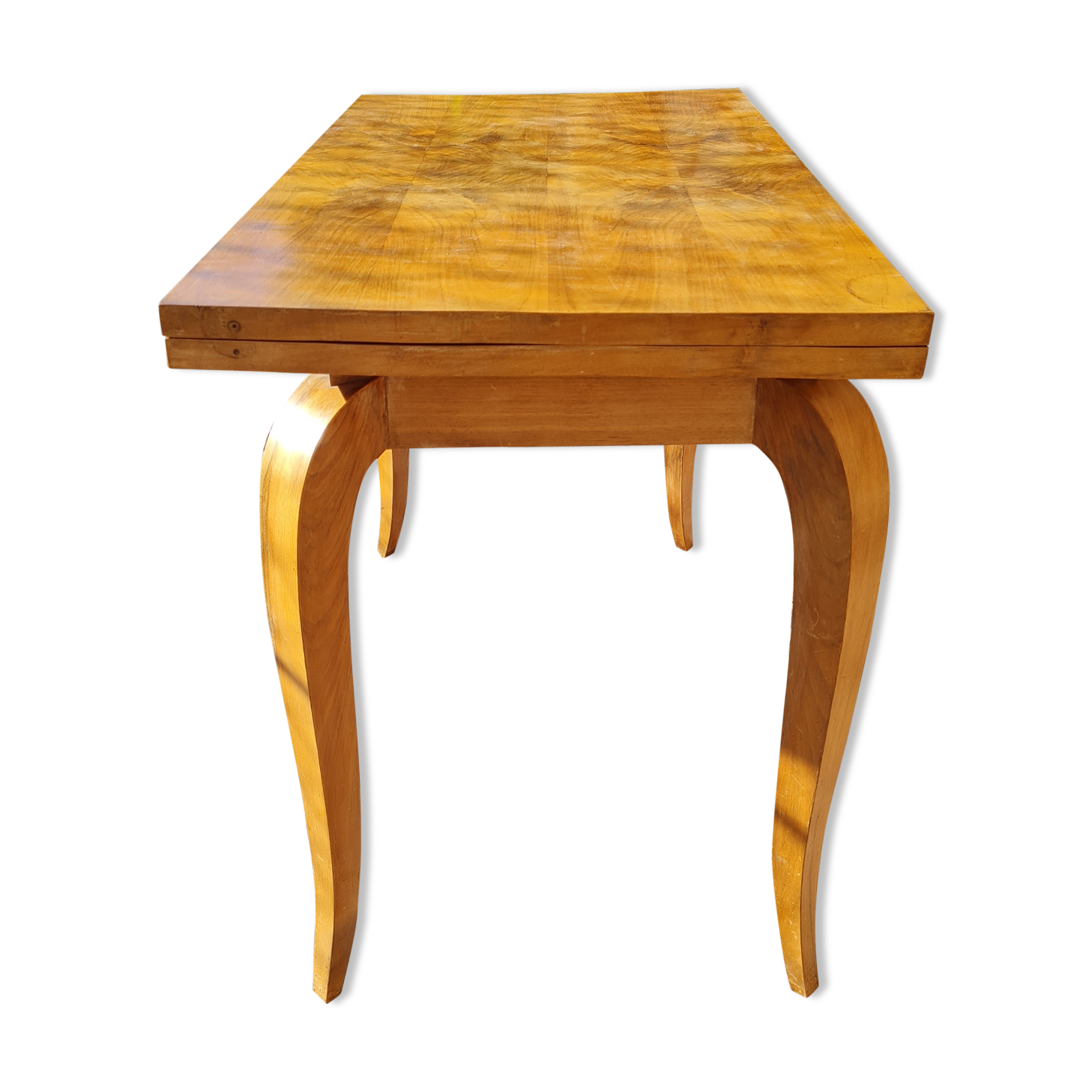 table wallet veneer wood 50s