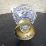 Boule d'escalier en cristal ancienne