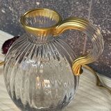 Daum Nancy crystal liqueur service