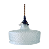 Vintage glass pendant light