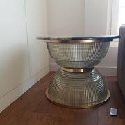 Holophane Gold coffee table in marble