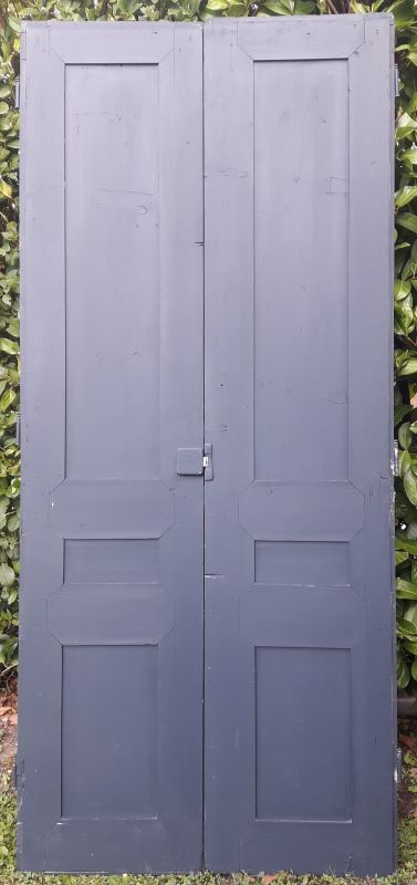 Paire de portes 222x97,5cm de placard