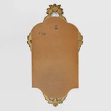 Mid-Century Baroque Style Gilded Mirror, France, 1950s