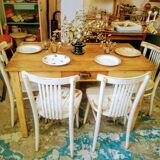 Restored old farm table