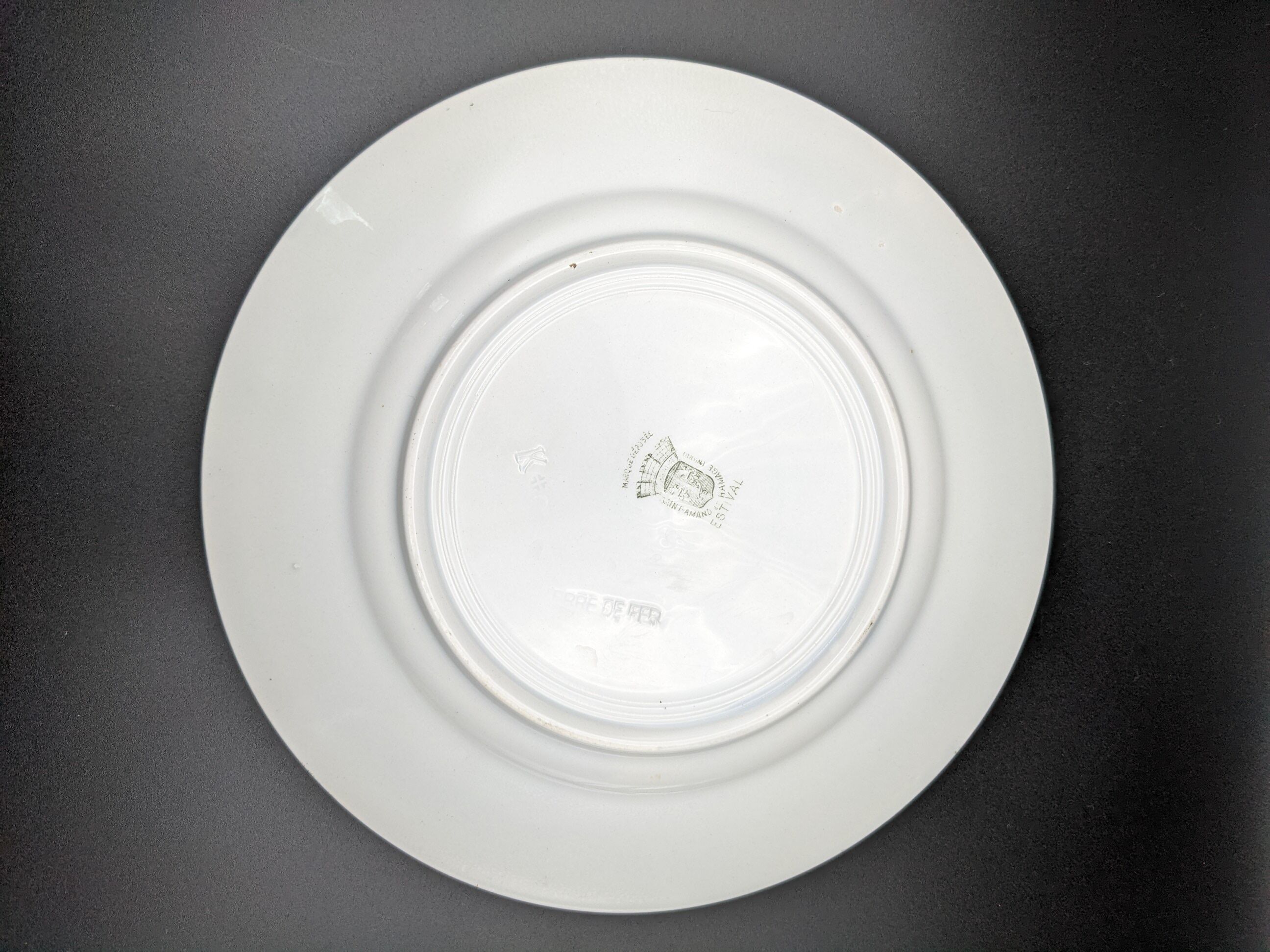 7 old plates Iron Earth Moulins des Loups Hamage model Summer