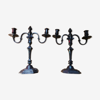 2 candelabras late nineteenth century