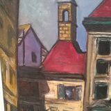 Vintage painting 1950-1960