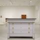 Empire style chest of drawers, 19th century, painted