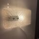 Large Murano Glass Sconces/ Flushmounts Set of 2