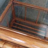 Furniture phone bamboo rattan and wicker