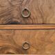 Louis-Philippe chest of drawers in solid walnut