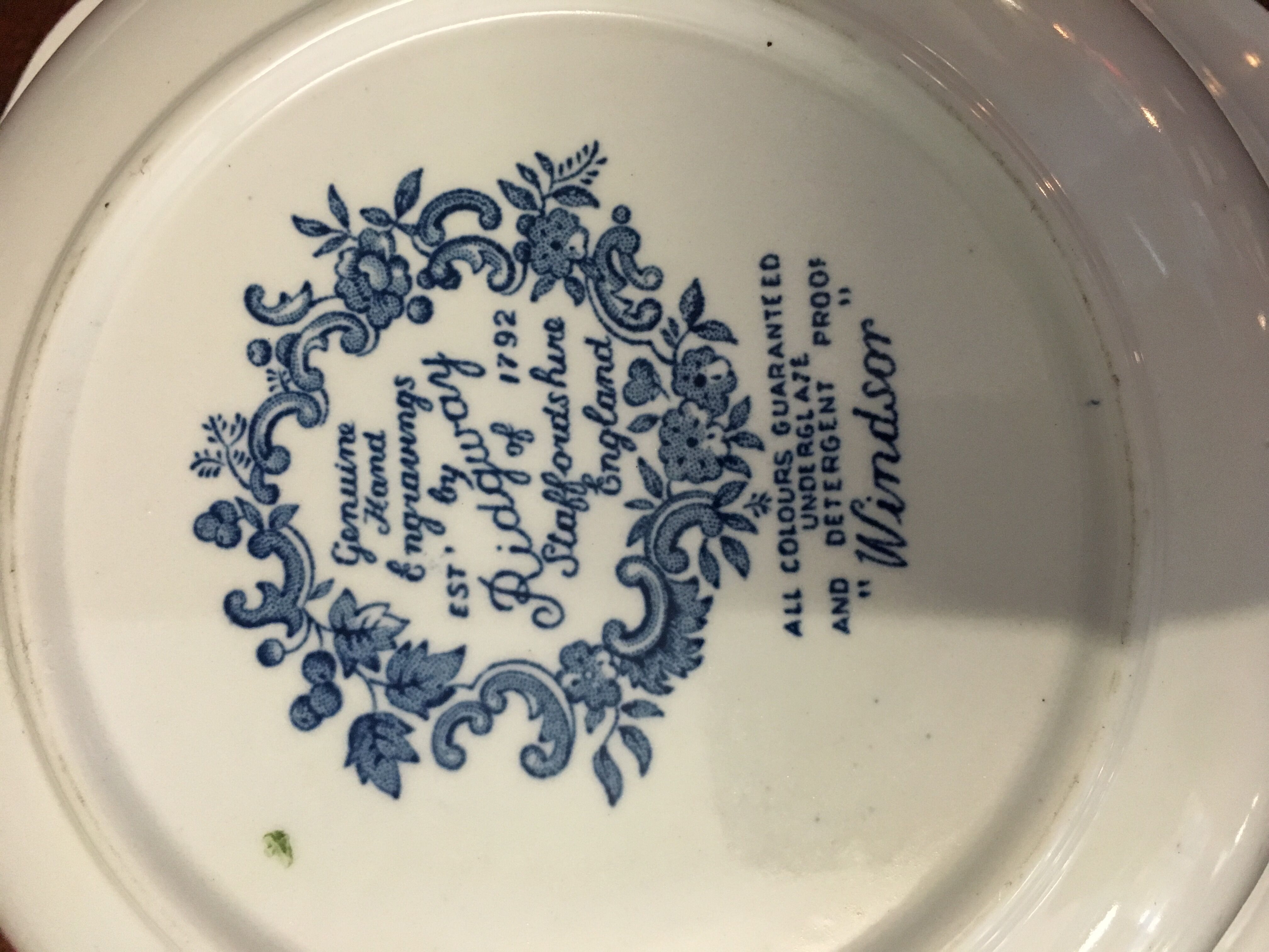 Saladier, English crockery
