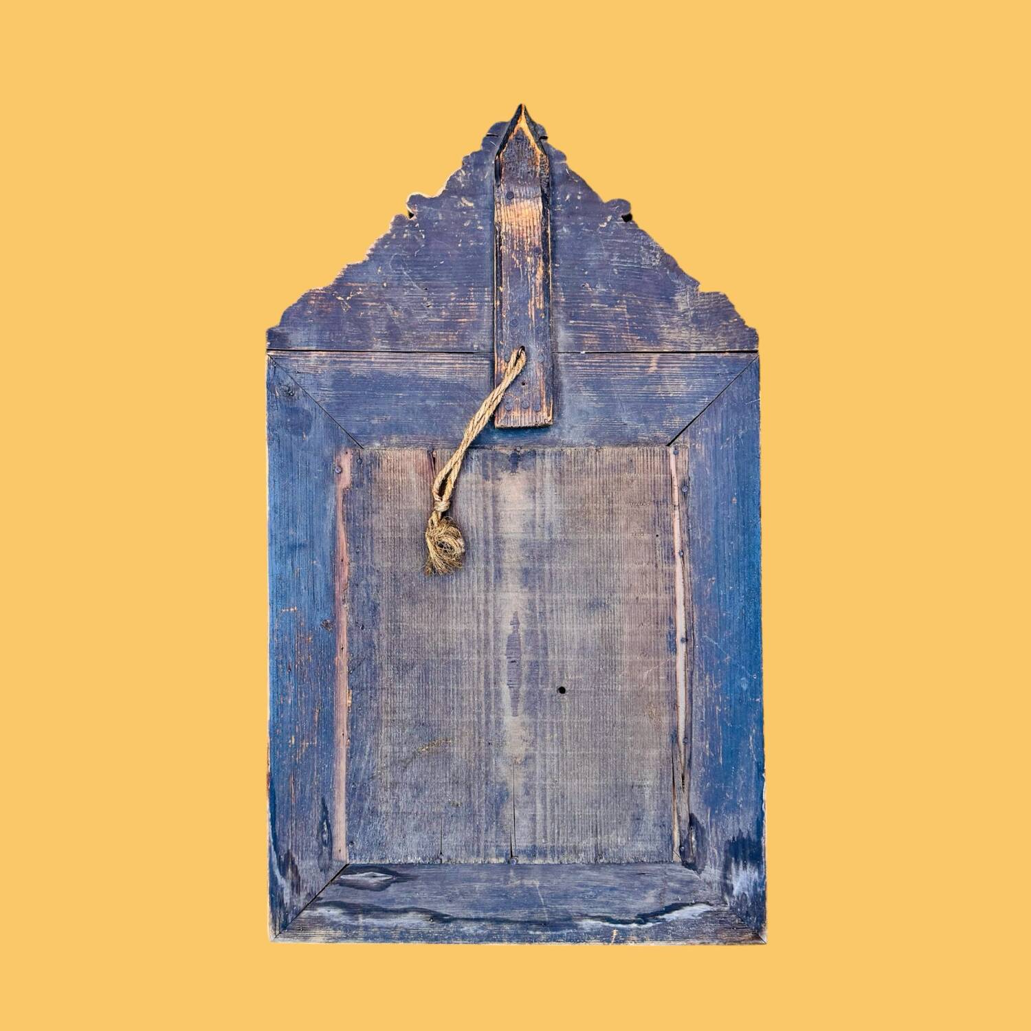 19th century wall mirror with parecloses