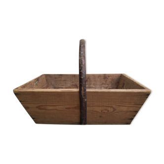 Vintage gardener's basket