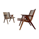 Chairs designed by Niko Kralj produced by Stol Slovenia