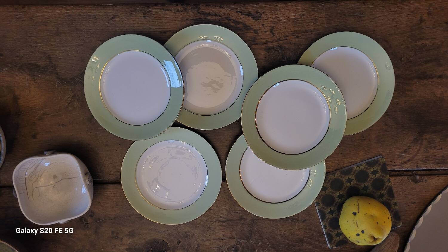 St Amand 50's dessert plates