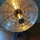 Table lamp in vintage industrial style