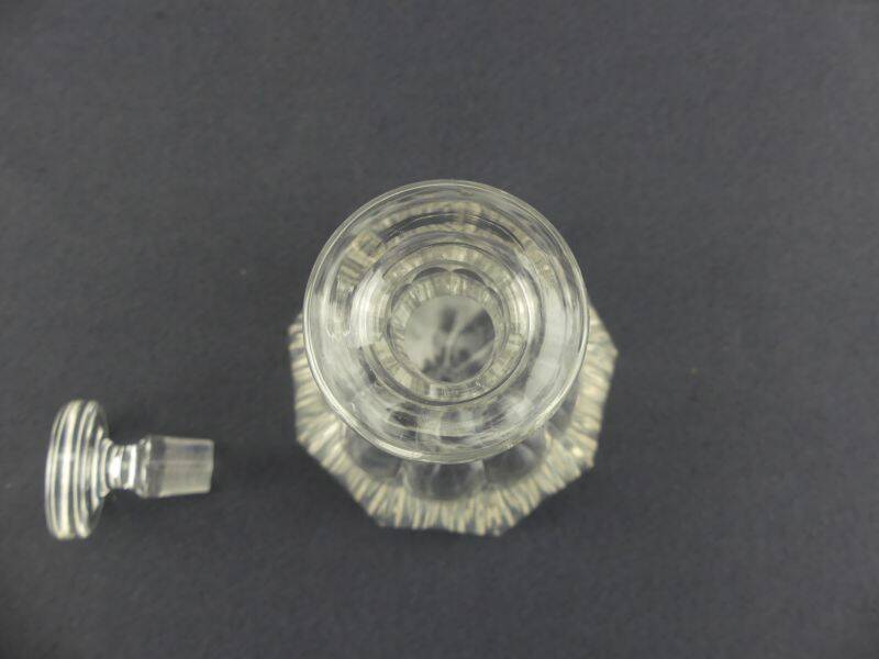 Baccarat, small crystal liqueur decanter