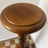 Twisted wooden column from the 60s