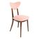 Pink Heart Mid-Century Cotton Velvet Chair, Europe, 1960s