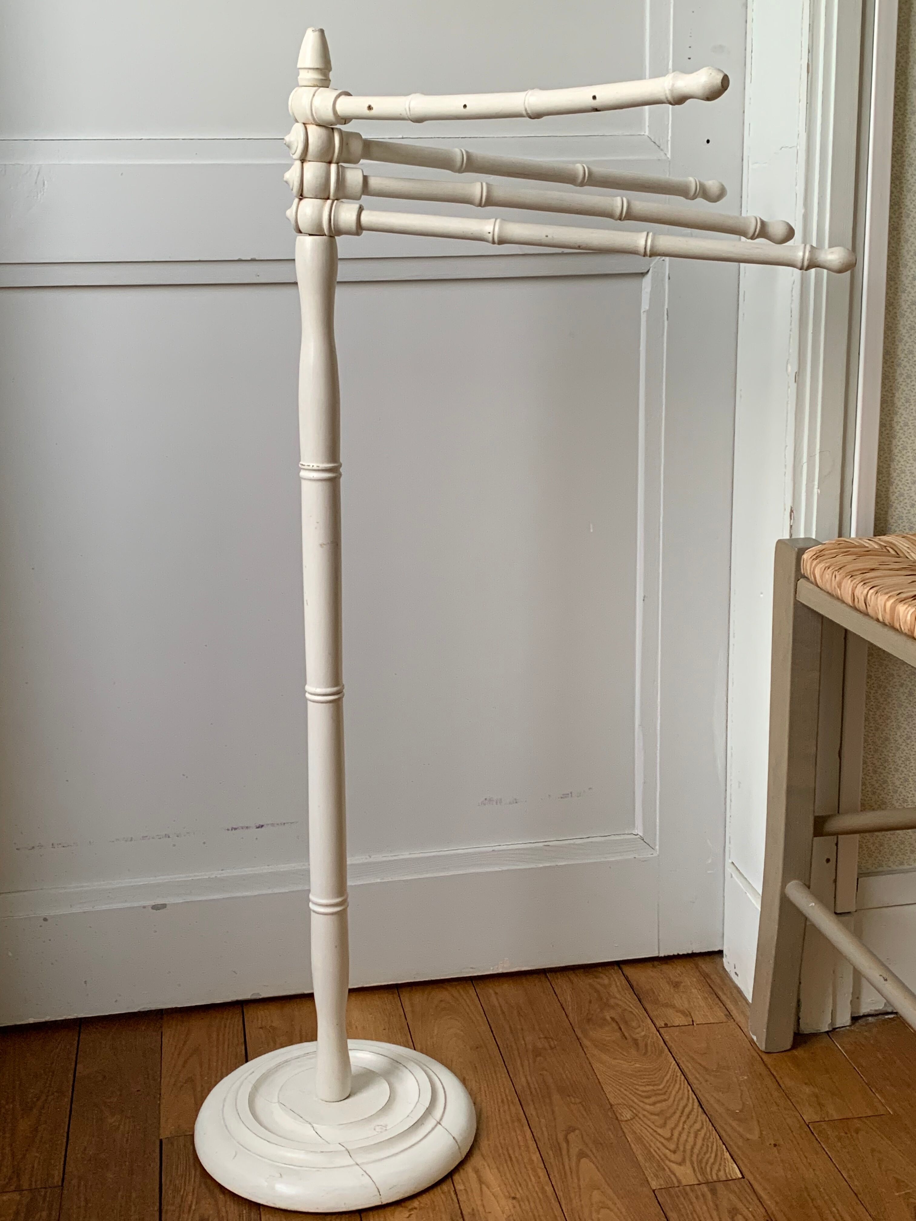 Old towel rack