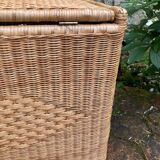 Vintage wicker chest