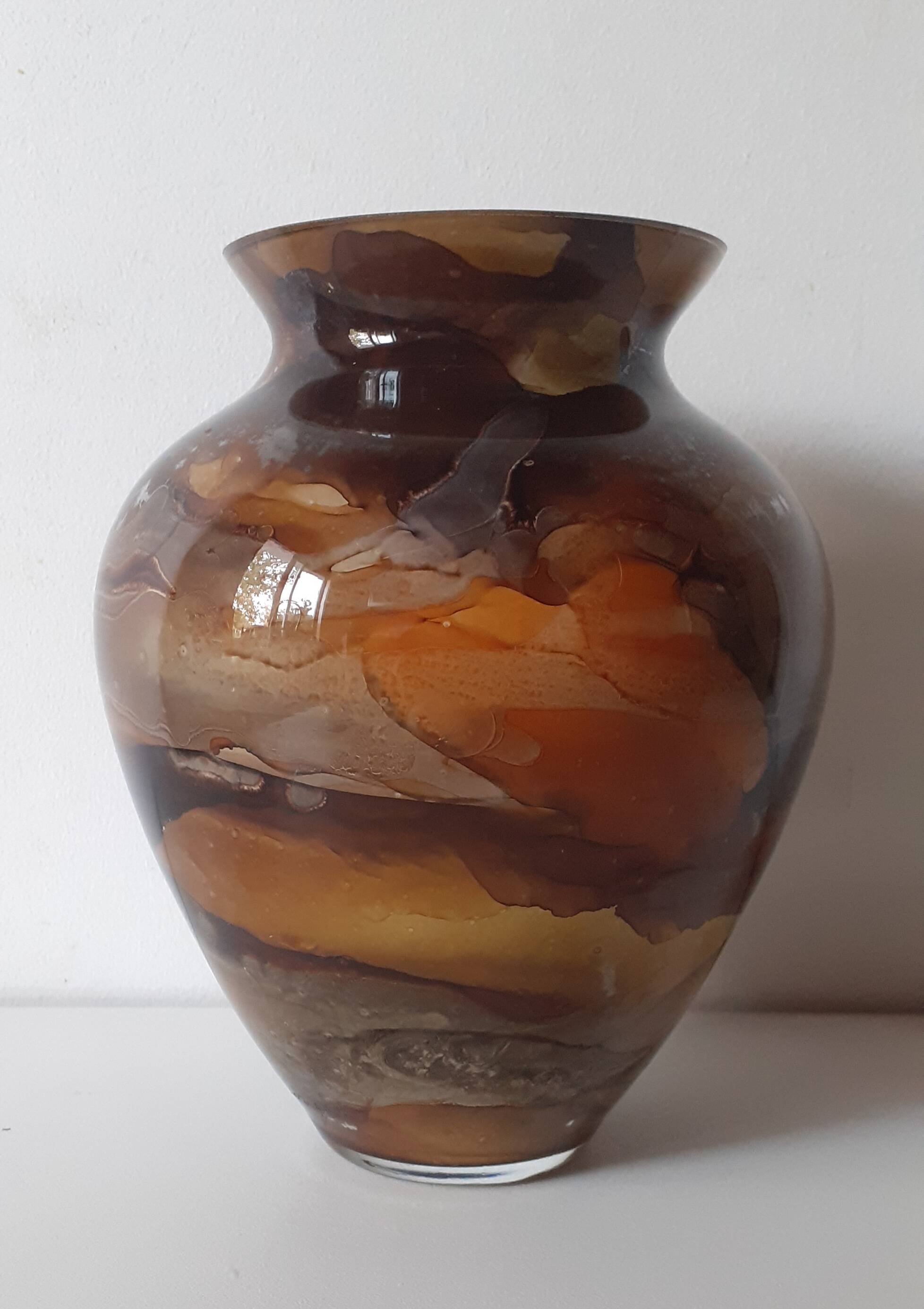 Vase signed by Sylvie Montagnon