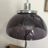 Space age mushroom lamp smoked plexiglass