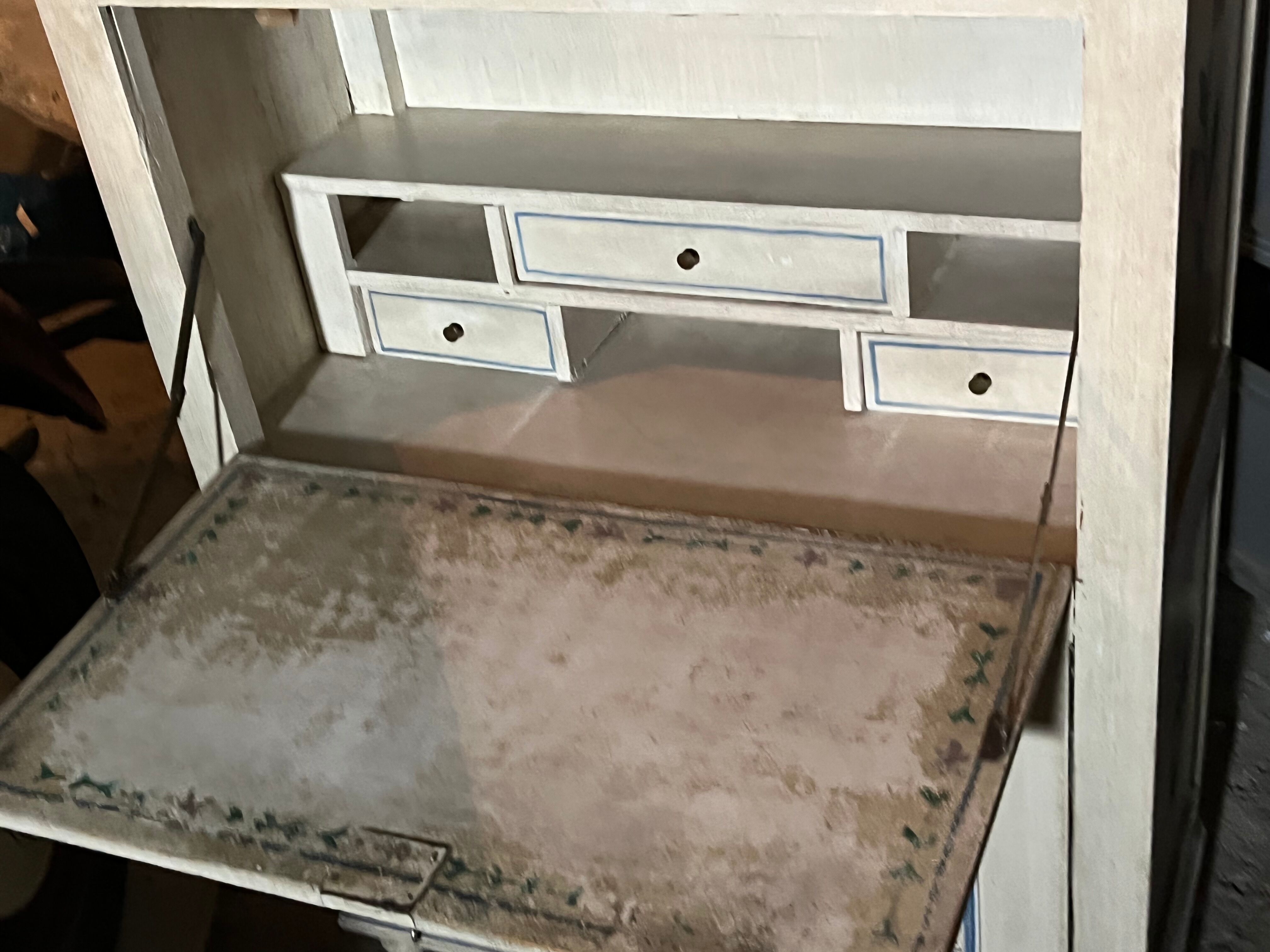 Former writing desk painted