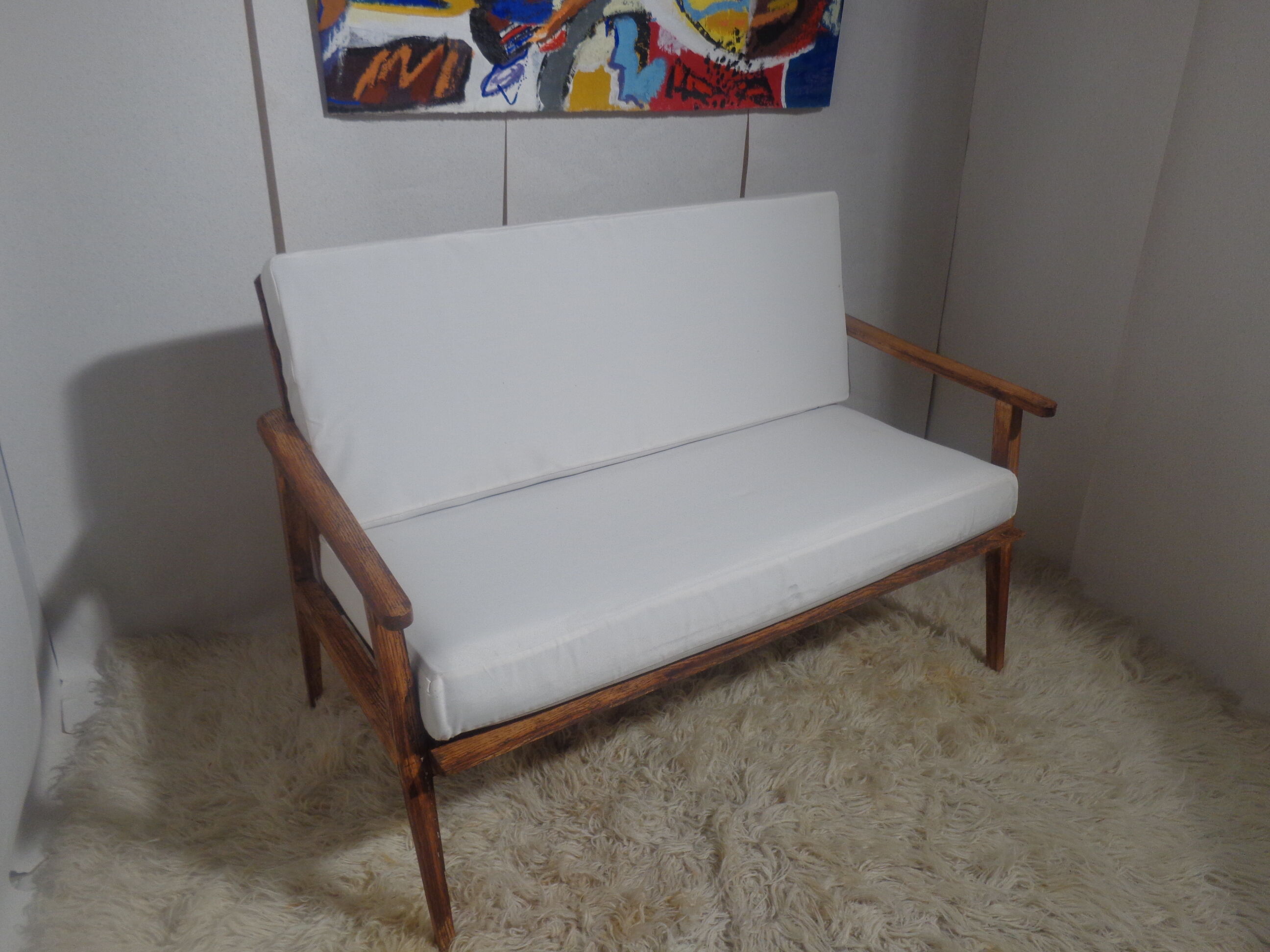 Vintage Scandinavian bench of the years 60