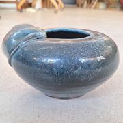 Vase en céramique émaillée par Nadia et Alain Pinel