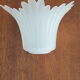 Lot of 5 globes old art deco frosted glass