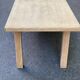 Table à manger de ferme décapée en chêne 1950 - 210cm