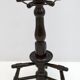 Mid-Century Modern Italian Walnut Floor Coat Hanger with Umbrella Stand, 50