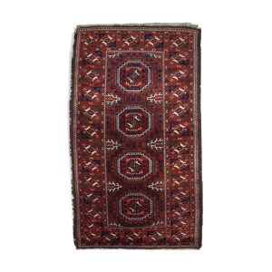 Tapis ancien afghan baluch fait main 100cm x 170cm 1900s - 1c357