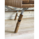 Bed bench into rattan vintage 1960