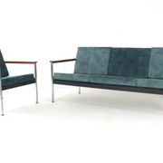 Coen de Vries pour le canapé Gispen modèle 1741 - design néerlandais moderne du milieu du siècle.