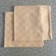 Duo de serviettes torchons 37 x 40 damassé orange melon