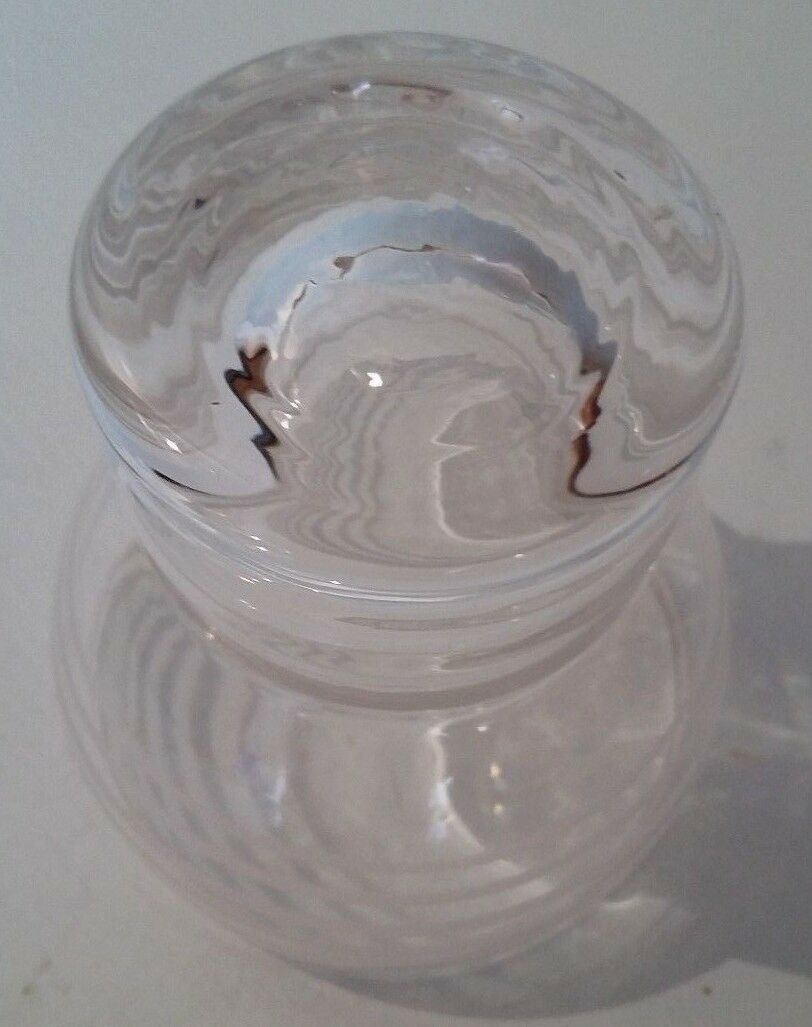 Series of 6 glasses, XXth