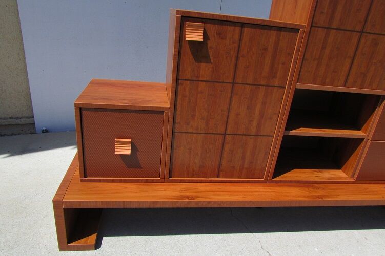 Contemporary staircase furniture in Scandinavian taste
