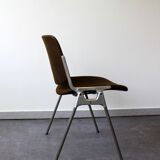 Set of 4 chairs DSC 106 by Giancarlo Piretti for Castelli, Italy, 70's.